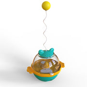 Guardians Tumbler Pet Toy Cat Leaky Food Toy Interactive Dog Cat Toy Food Treat Dispensing Toys, Slow Feeder Treat Ball For Pets Increases IQ Interests In Play